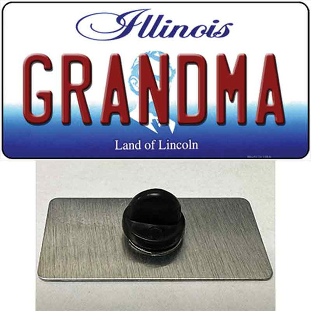 Grandma Illinois Wholesale Novelty Metal Hat Pin