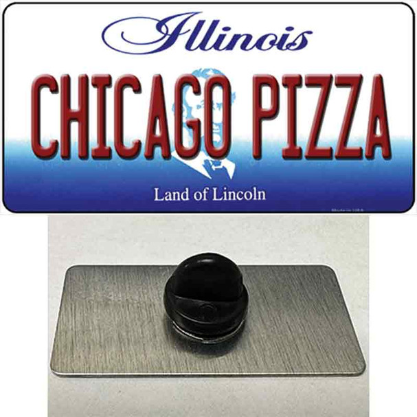 Chicago Pizza Illinois Wholesale Novelty Metal Hat Pin