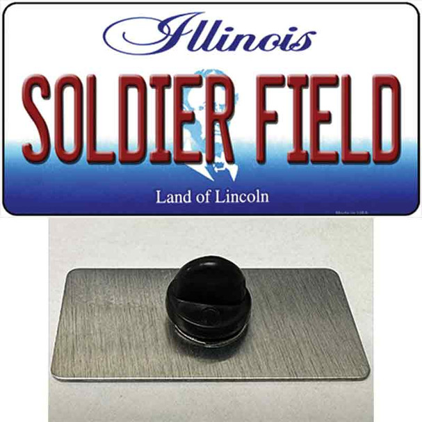 Soldier Field Illinois Wholesale Novelty Metal Hat Pin