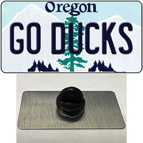 Go Ducks Oregon Wholesale Novelty Metal Hat Pin