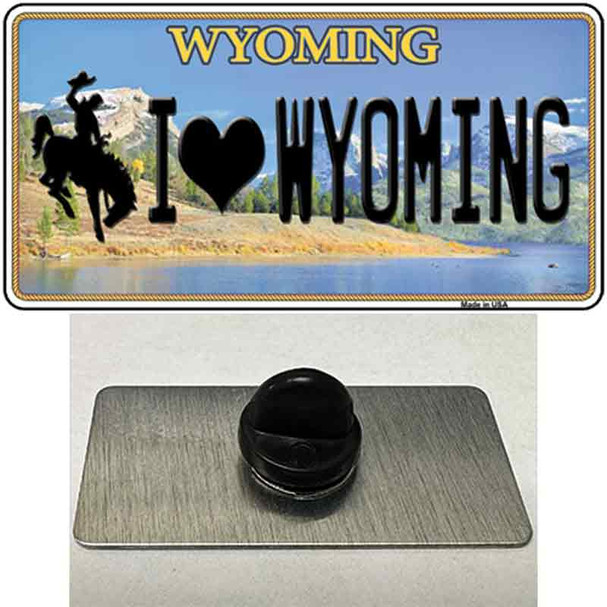 I Love Wyoming Wholesale Novelty Metal Hat Pin