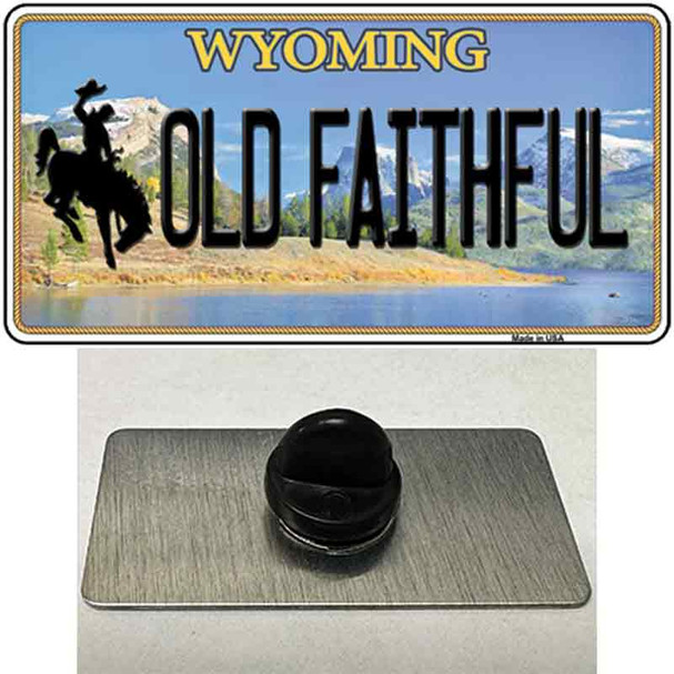 Old Faithful Wyoming Wholesale Novelty Metal Hat Pin