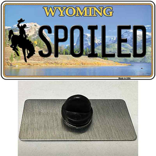 Spoiled Wyoming Wholesale Novelty Metal Hat Pin