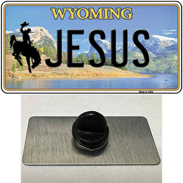 Jesus Wyoming Wholesale Novelty Metal Hat Pin