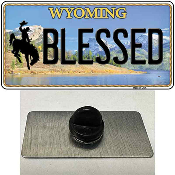 Blessed Wyoming Wholesale Novelty Metal Hat Pin
