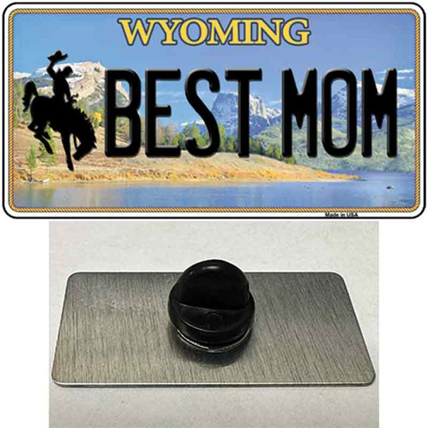 Best Mom Wyoming Wholesale Novelty Metal Hat Pin