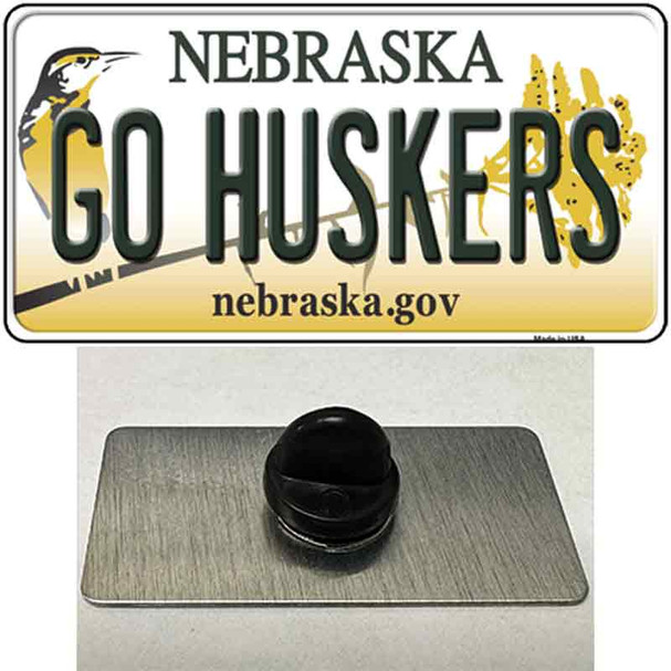Go Huskers Nebraska Wholesale Novelty Metal Hat Pin
