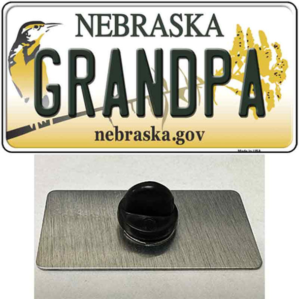 Grandpa Nebraska Wholesale Novelty Metal Hat Pin