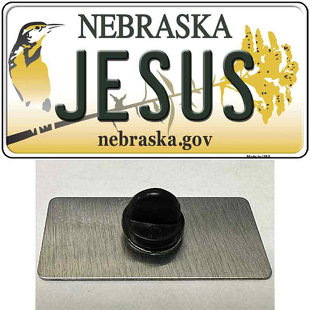 Jesus Nebraska Wholesale Novelty Metal Hat Pin
