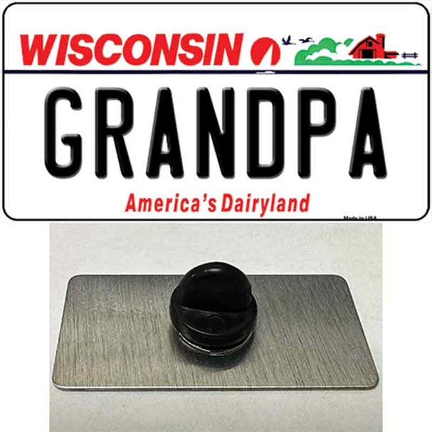 Grandpa Wisconsin Wholesale Novelty Metal Hat Pin