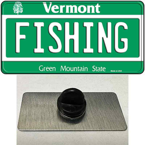 Fishing Vermont Wholesale Novelty Metal Hat Pin