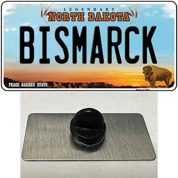 Bismarck North Dakota Wholesale Novelty Metal Hat Pin