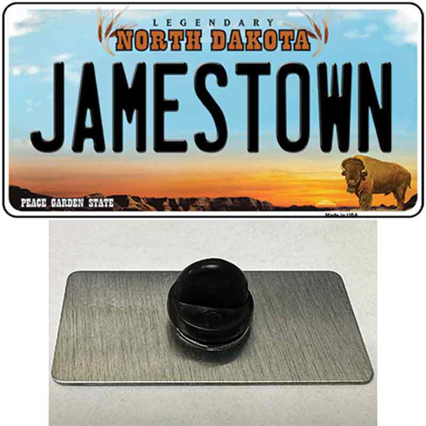 Jamestown North Dakota Wholesale Novelty Metal Hat Pin