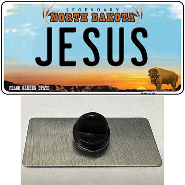 Jesus North Dakota Wholesale Novelty Metal Hat Pin