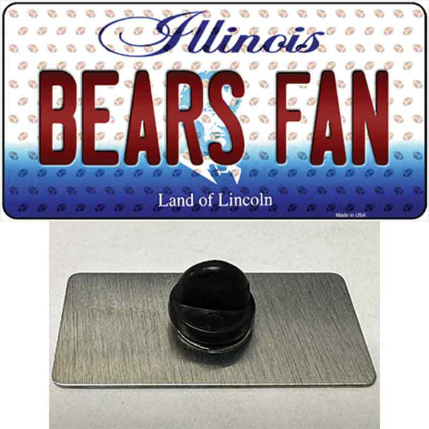 Bears Fan Illinois Wholesale Novelty Metal Hat Pin