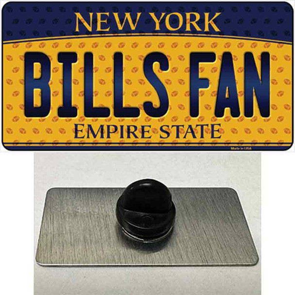 Bills Fan New York Wholesale Novelty Metal Hat Pin