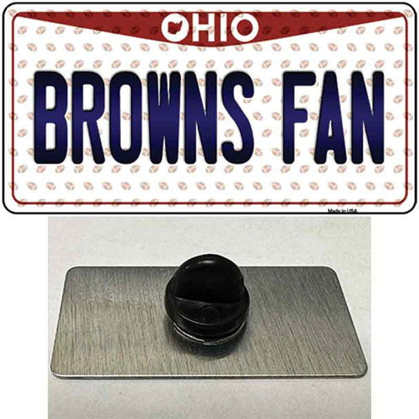 Browns Fan Ohio Wholesale Novelty Metal Hat Pin