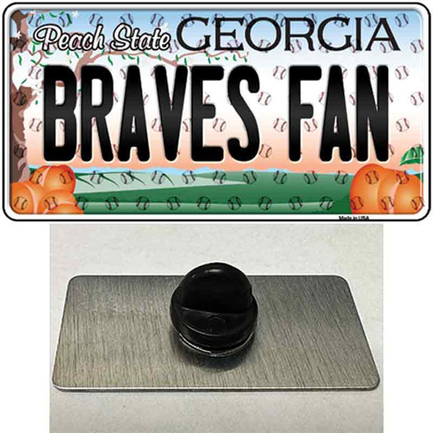 Braves Fan Georgia Wholesale Novelty Metal Hat Pin