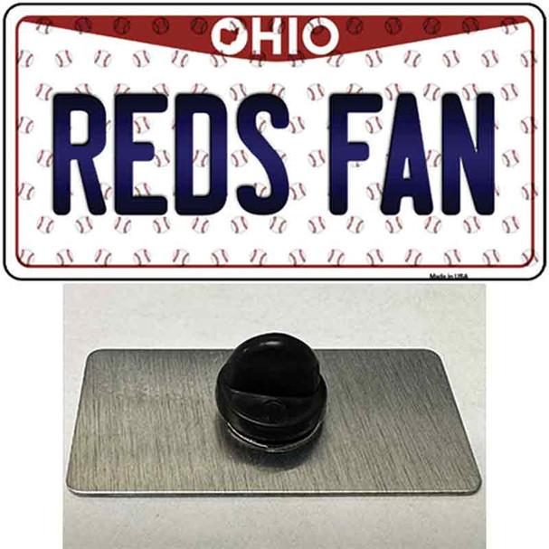 Reds Fan Ohio Wholesale Novelty Metal Hat Pin