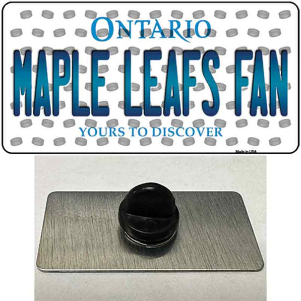 Maple Leafs Fan Ontario Wholesale Novelty Metal Hat Pin