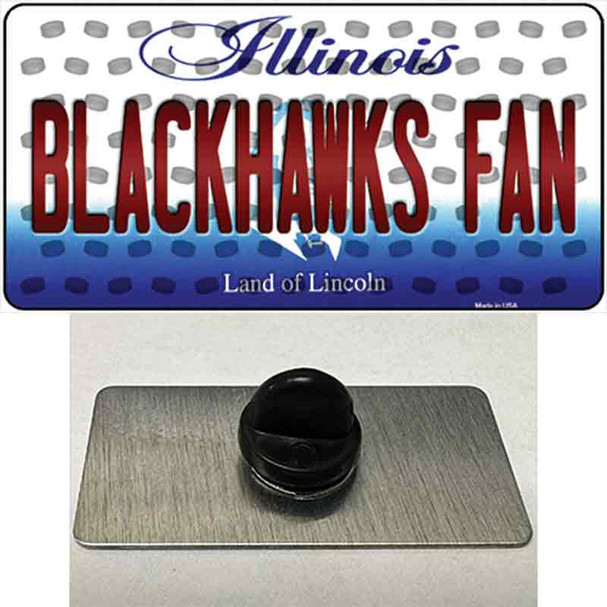 Blackhawks Fan Illinois Wholesale Novelty Metal Hat Pin