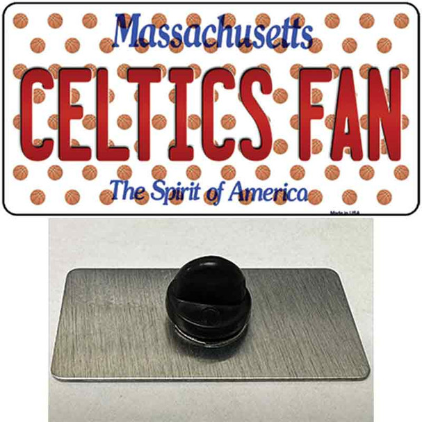 Celtics Fan Massachusetts Wholesale Novelty Metal Hat Pin