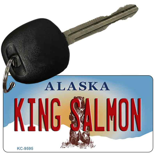 King Salmon Alaska State Wholesale Novelty Key Chain