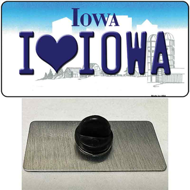 I Love Iowa Wholesale Novelty Metal Hat Pin