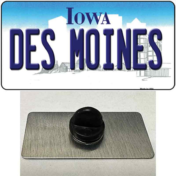 Des Moines Iowa Wholesale Novelty Metal Hat Pin