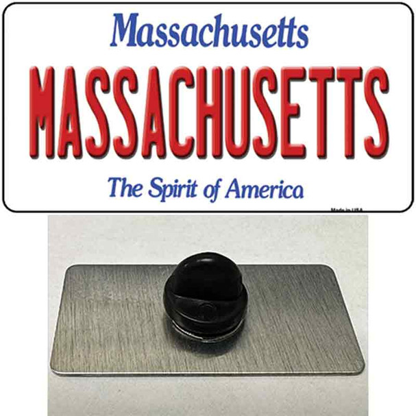 Massachusetts State Wholesale Novelty Metal Hat Pin