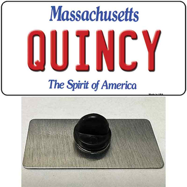 Quincy Massachusetts Wholesale Novelty Metal Hat Pin