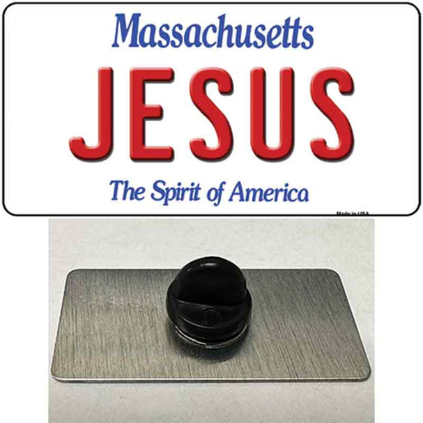 Jesus Massachusetts Wholesale Novelty Metal Hat Pin