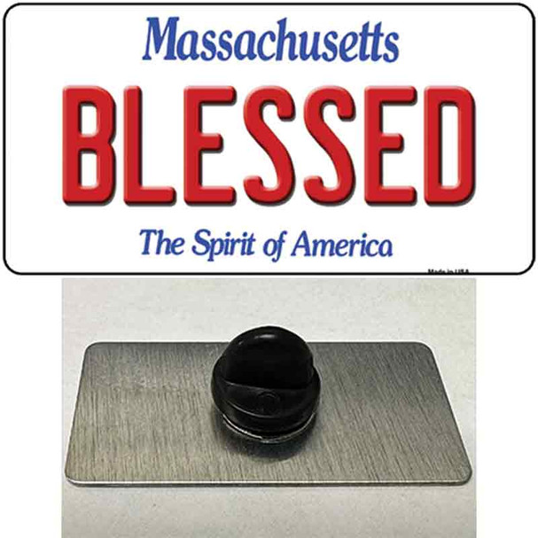 Blessed Massachusetts Wholesale Novelty Metal Hat Pin