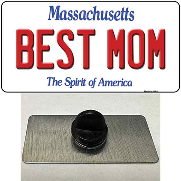 Best Mom Massachusetts Wholesale Novelty Metal Hat Pin