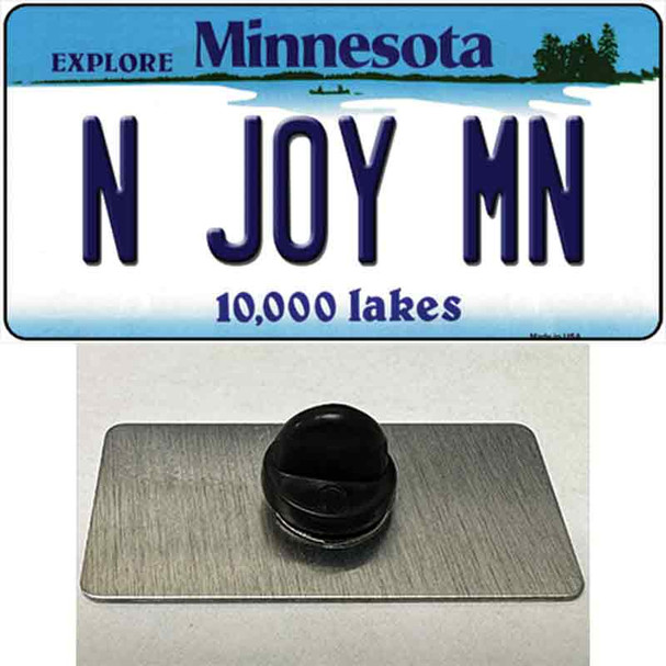 N Joy MN Minnesota Wholesale Novelty Metal Hat Pin