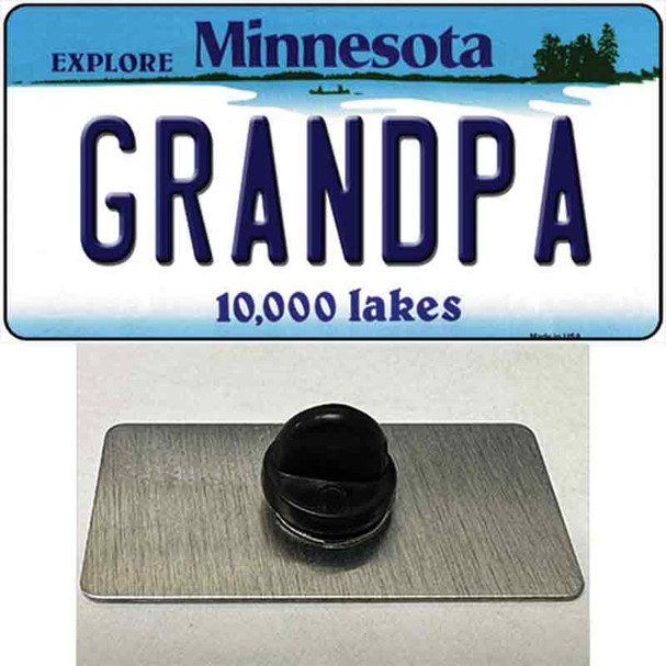 Grandpa Minnesota State Wholesale Novelty Metal Hat Pin