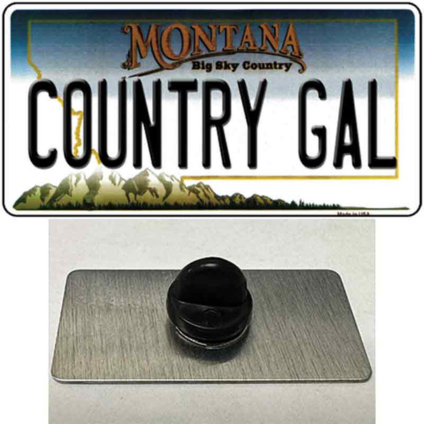 Country Gal Montana State Wholesale Novelty Metal Hat Pin