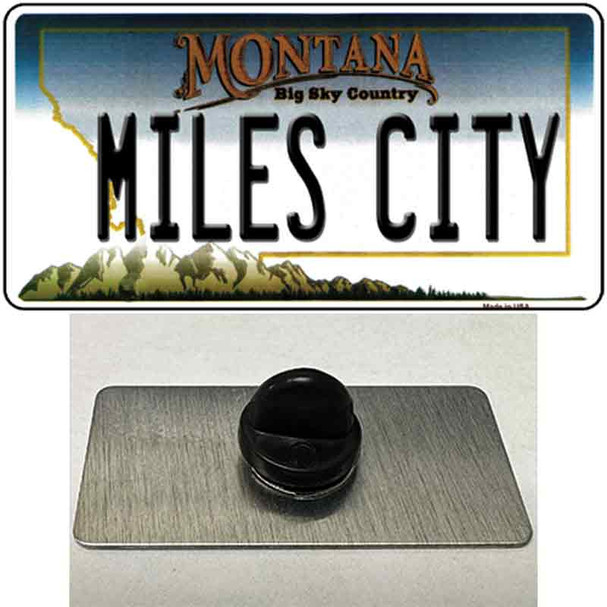 Miles City Montana State Wholesale Novelty Metal Hat Pin