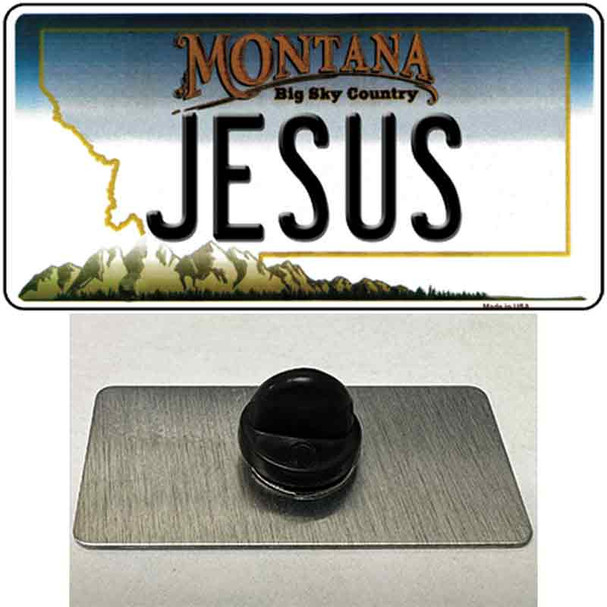 Jesus Montana State Wholesale Novelty Metal Hat Pin