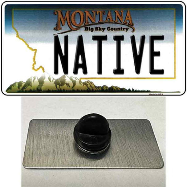 Native Montana State Wholesale Novelty Metal Hat Pin