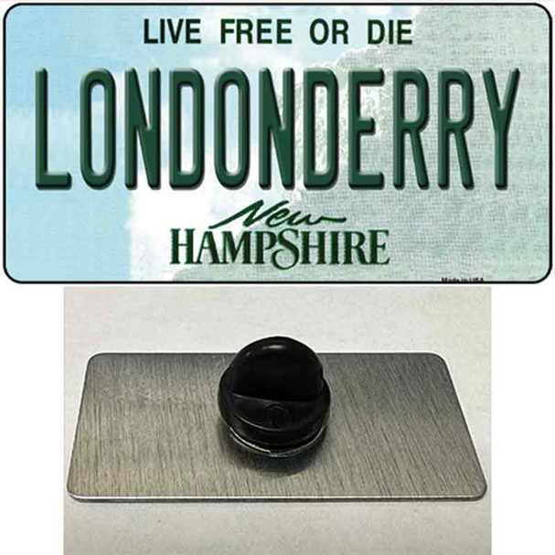 Londonderry New Hampshire State Wholesale Novelty Metal Hat Pin