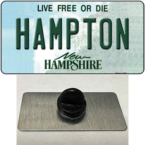 Hampton New Hampshire State Wholesale Novelty Metal Hat Pin