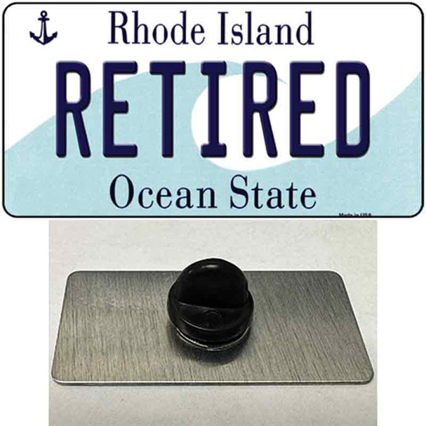 Retired Rhode Island State Wholesale Novelty Metal Hat Pin