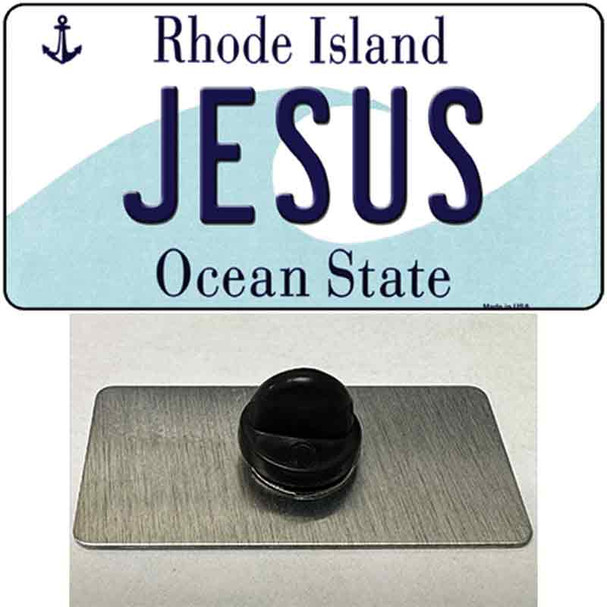 Jesus Rhode Island State Wholesale Novelty Metal Hat Pin