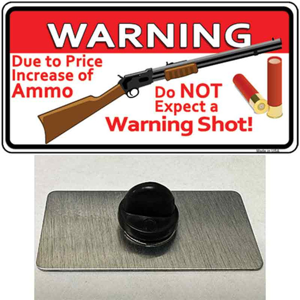 Do Not Expect A Warning Shot Wholesale Novelty Metal Hat Pin