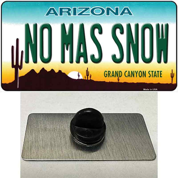 No Mas Snow Wholesale Novelty Metal Hat Pin