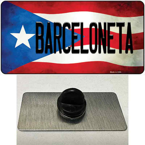 Barceloneta Puerto Rico Flag Wholesale Novelty Metal Hat Pin