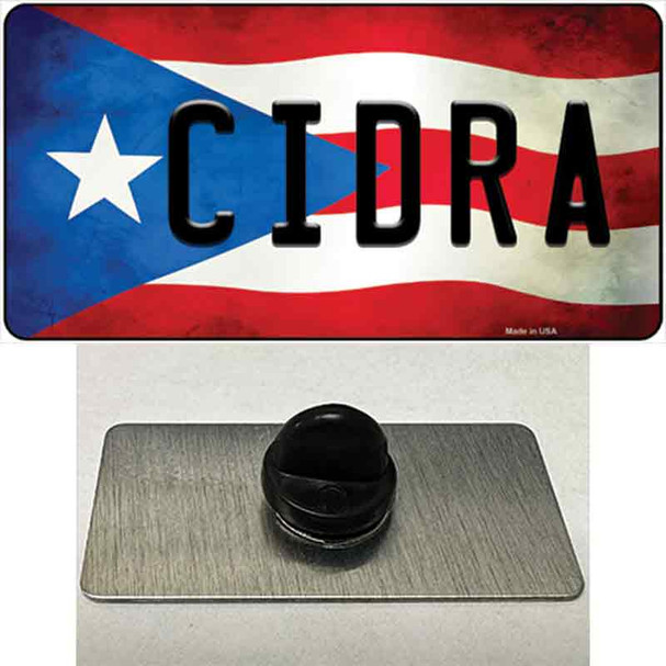 Cidra Puerto Rico Flag Wholesale Novelty Metal Hat Pin