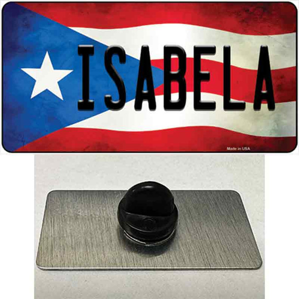 Isabela Puerto Rico Flag Wholesale Novelty Metal Hat Pin