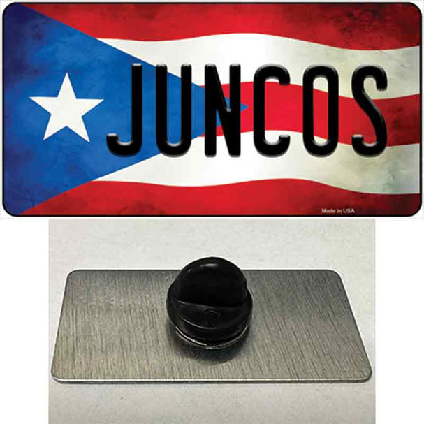 Juncos Puerto Rico Flag Wholesale Novelty Metal Hat Pin